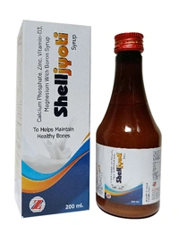 Shelljyoti Syrup — Calcium, Vitamin D3 & Zinc Multinutrient Syrup
